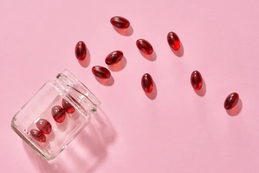 Krill oil supplements